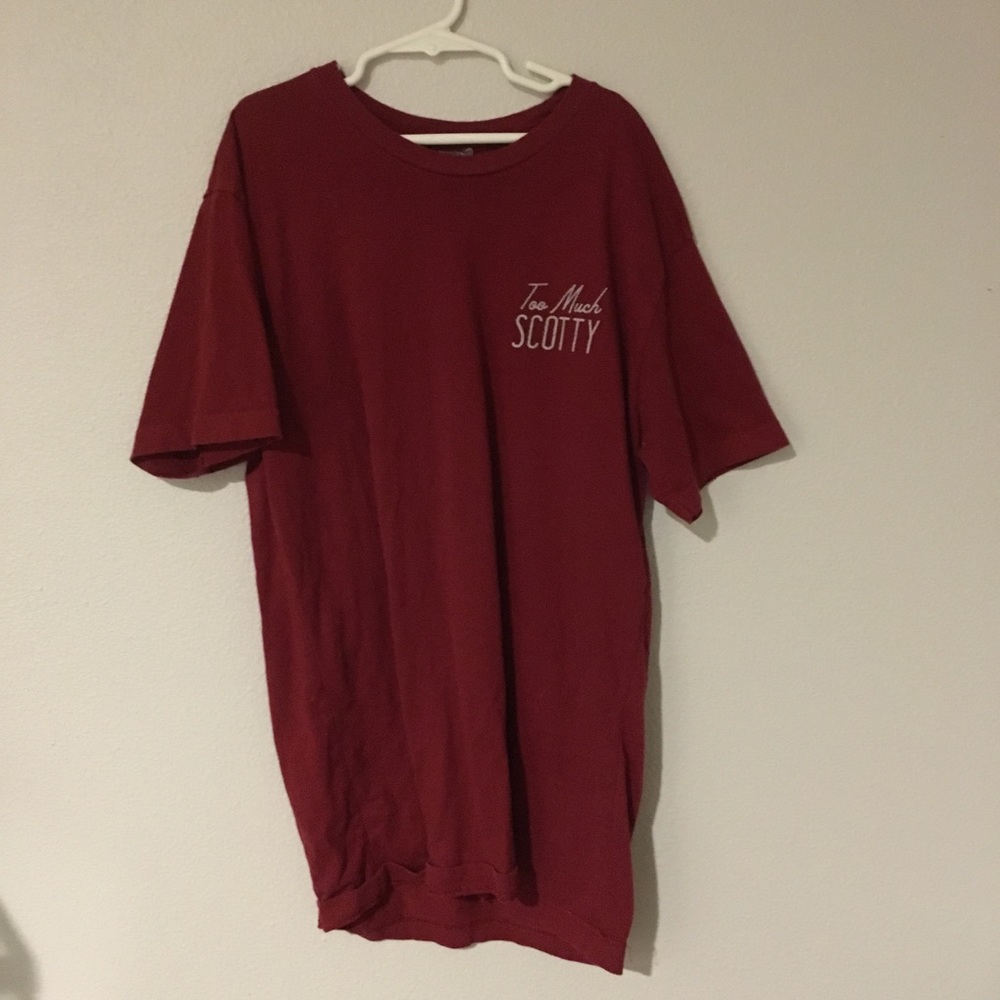 original too much scotty merch
